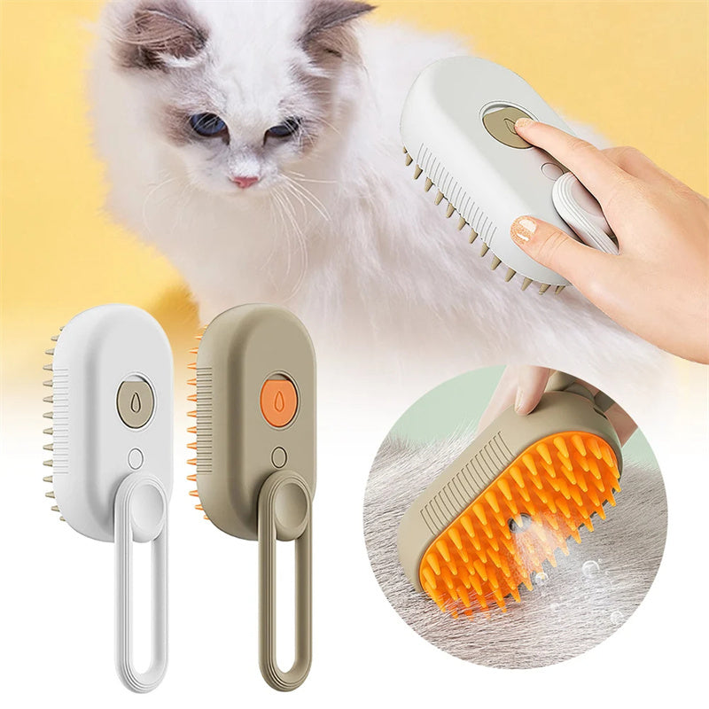 SteamSoothe — Smart 3‑in‑1 Steam Grooming Brush