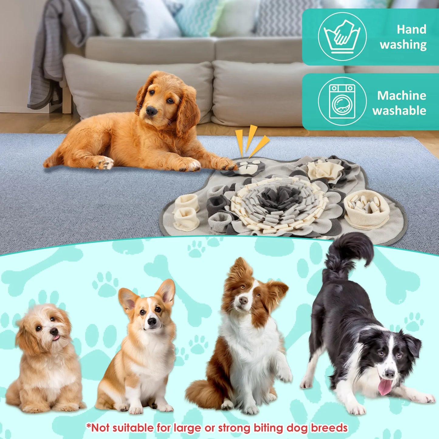 SnuffleNest Enrichment Mat