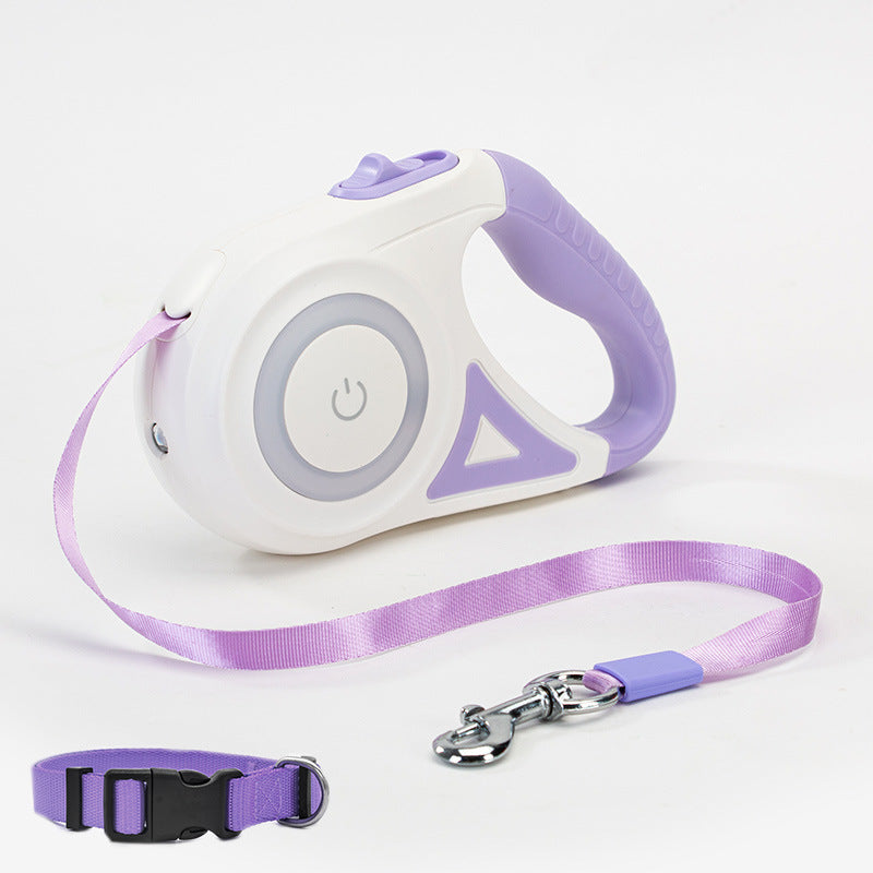 NightLight Retract Pro — Smart LED Retractable Leash