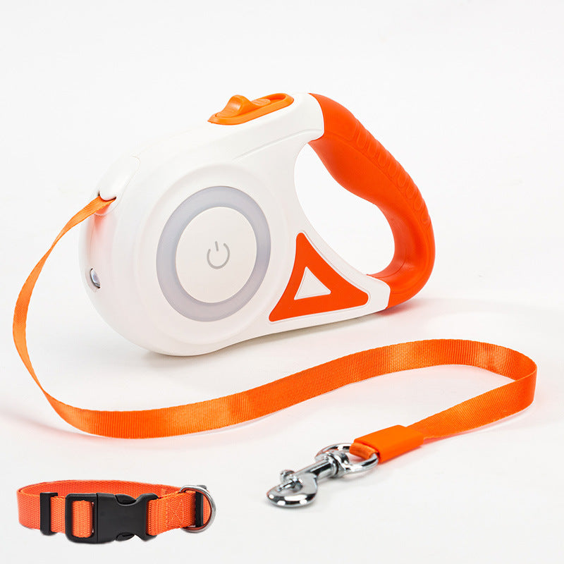 NightLight Retract Pro — Smart LED Retractable Leash