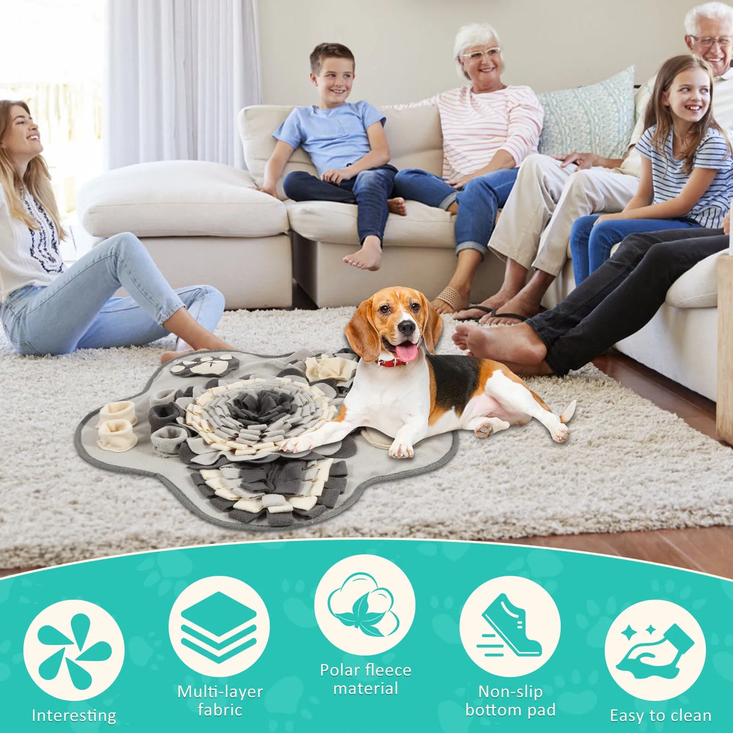 SnuffleNest Enrichment Mat