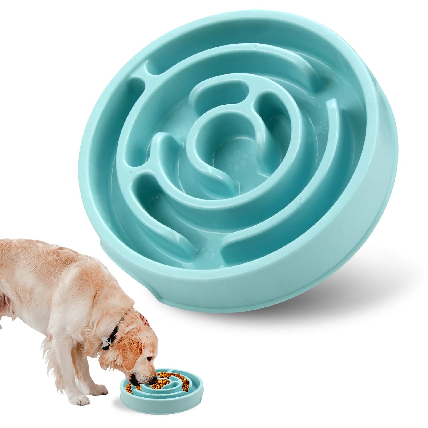 SwirlEase Slow Feeder Bowl