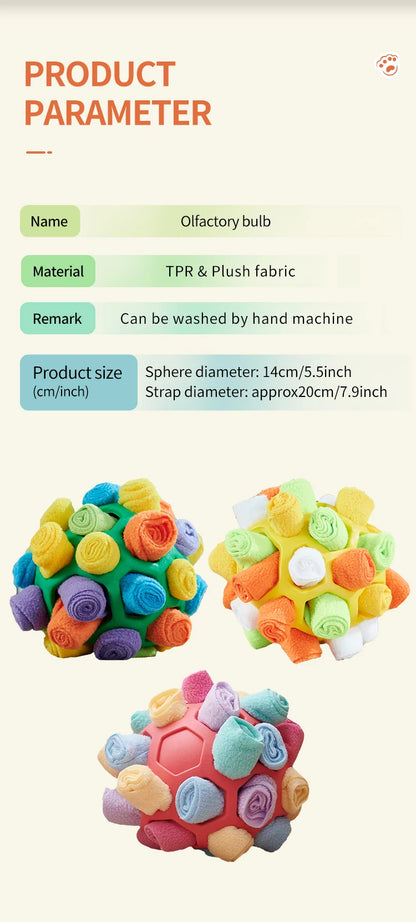 Sniffing Puzzle Interactive Toy