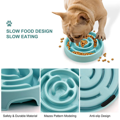 SwirlEase Slow Feeder Bowl