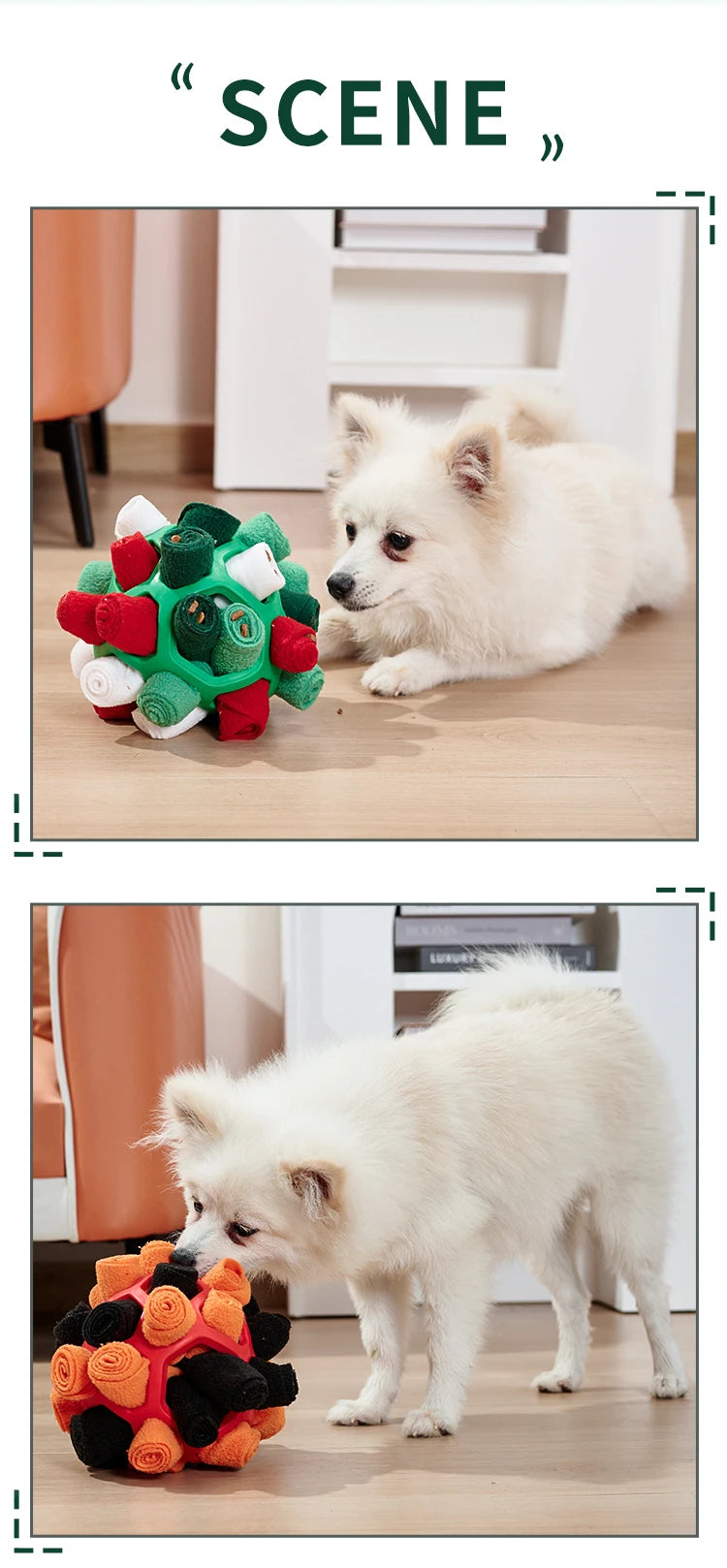 Sniffing Puzzle Interactive Toy