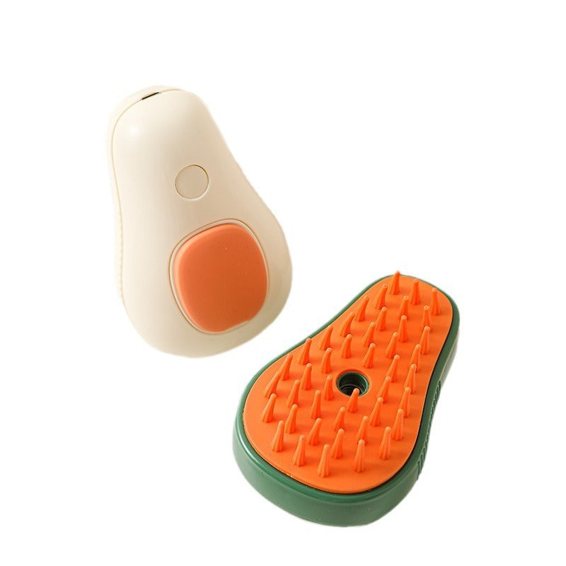 SteamEase Avocado Grooming Brush