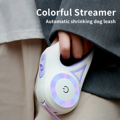 NightLight Retract Pro — Smart LED Retractable Leash